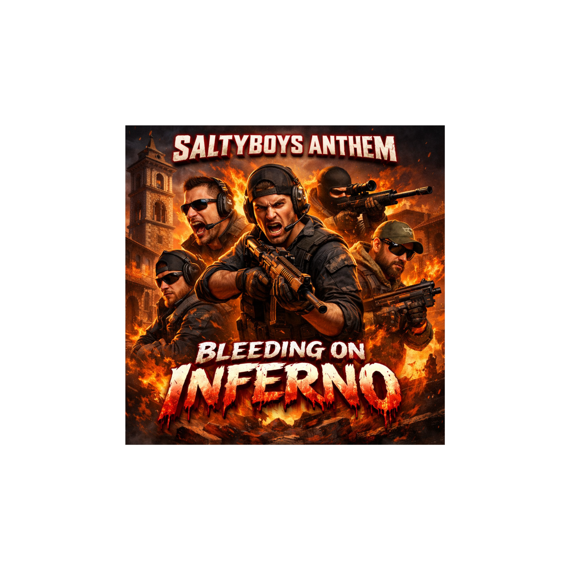 Bleeding on Inferno artwork